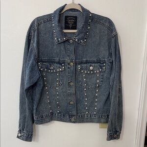 Cavalini Studded Denim Jacket